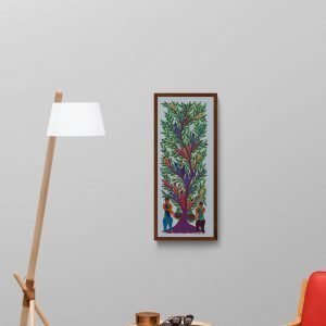 Tribal and Trees Bhil Painting