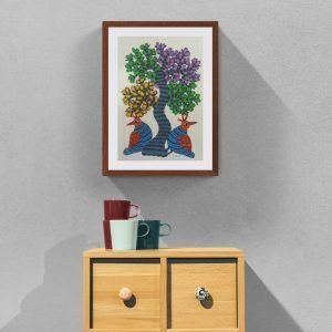 Two Birds Under a Tree Painting