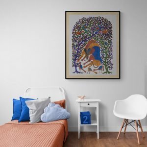 Wild Animal Tribal Painting