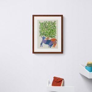 Wild Animals Framed Painting