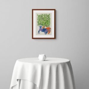 Wild Animals Paper Painting