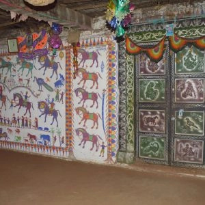 Bhil wall art