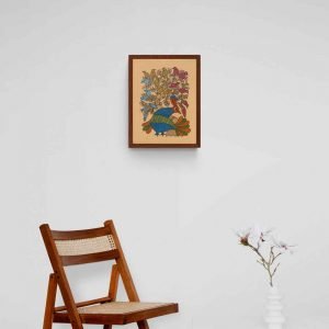 Cheerful Birds Tribal Painting