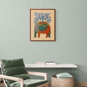 Elephant Tribal Painting