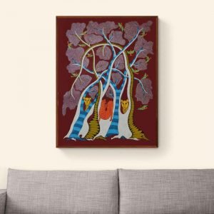 Peeping animals wall art