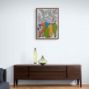 Two Bear Canvas Painting
