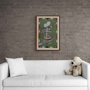 Tribal tattoo woman tribal painting