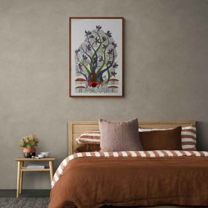 tribal village tribal painting