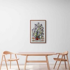 tribal village wall painting